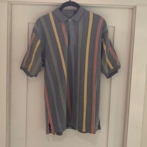 Gant striped polo shirt size, m/m